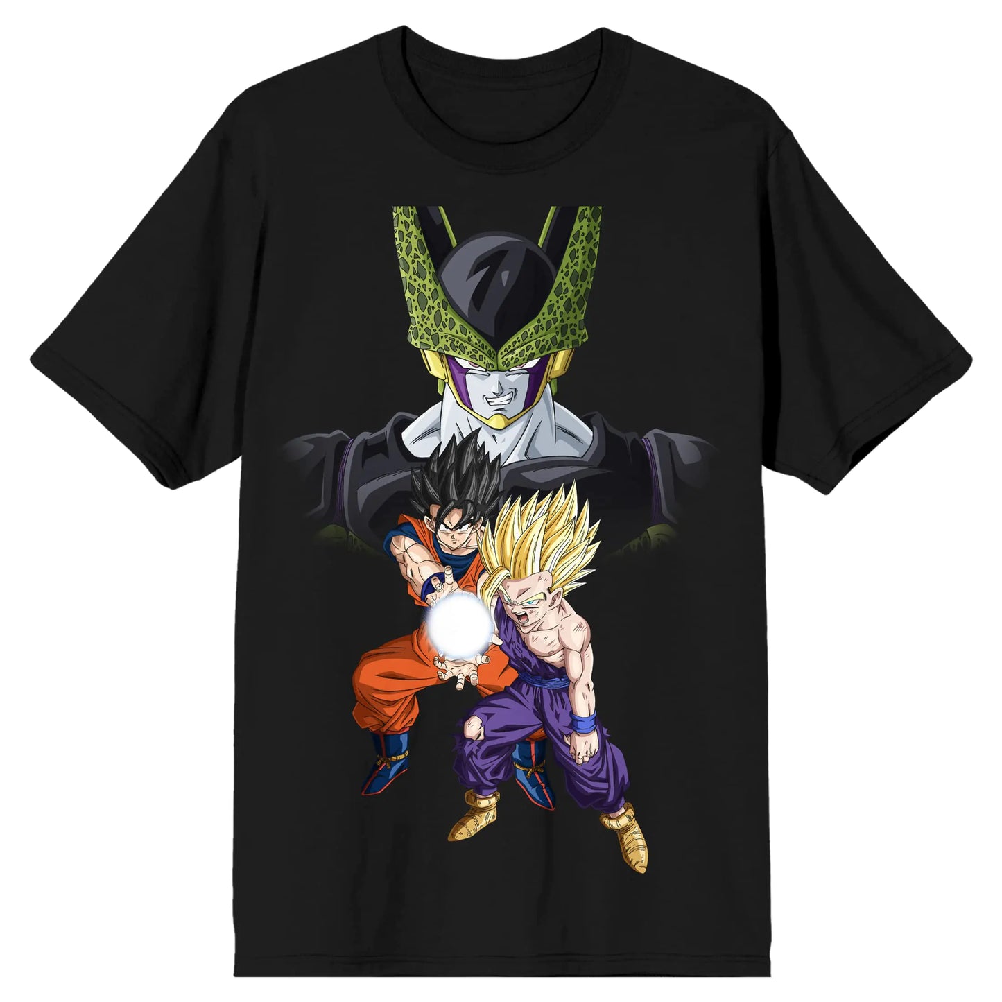 Dragon Ball Z Cell Goku and Gohan